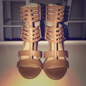 Jessica Simpson- gladiator stilettos